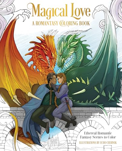Magical Love: A Romantasy Coloring Book