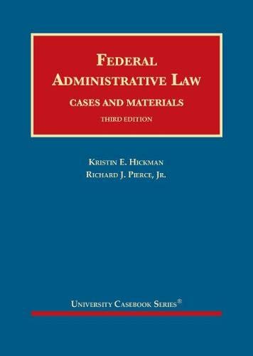 Federal Administrative Law