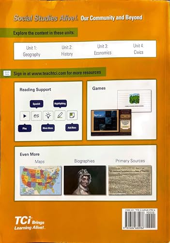 Social Studies Alive! Our Community and Beyond , Third Edition , Student Journal