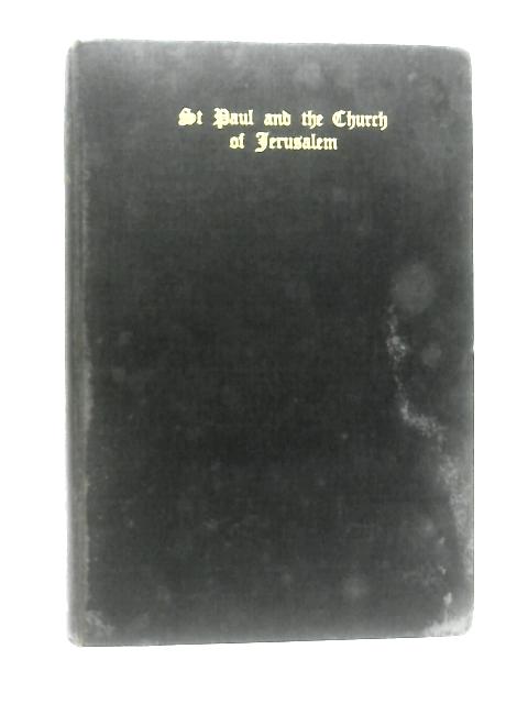 St Paul and the Church of Jerusalem