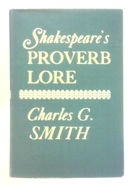 Shakespeare's Proverb Lore