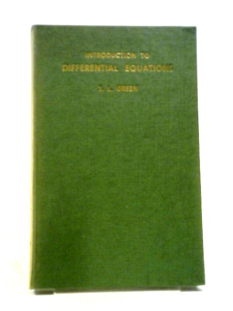 Introduction to Differential Equations