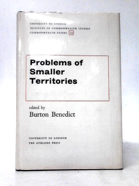 Problems of Smaller Territories (Commonwealth Papers)