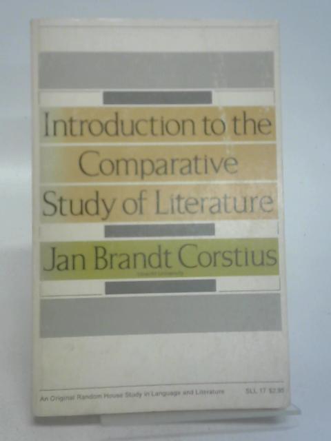Introduction To The Comparative Study Of Literature