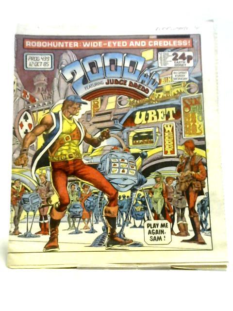 2000 Ad Featuring Judge Dredd Prog 439 12th October