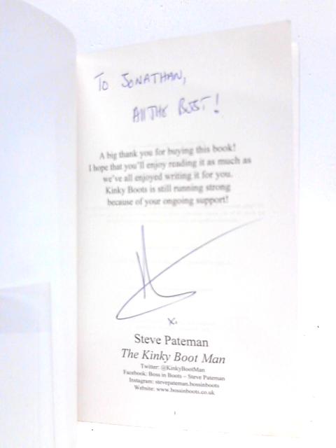 Boss in Boots: The Story Behind Kinky Boots: From Barton to Broadway