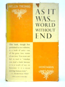As It Was... World Without End 