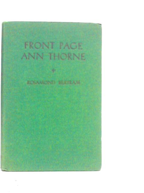 Front Page Ann Thorne