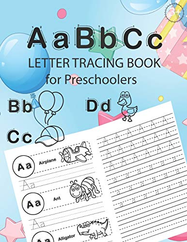 ABC Letter Tracing Book for Preschoolers