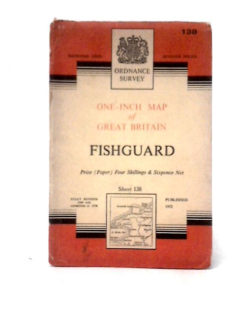 Ordnance Survey New Popular Edition One-Inch Map of England & Wales Fishguard Sheet 138