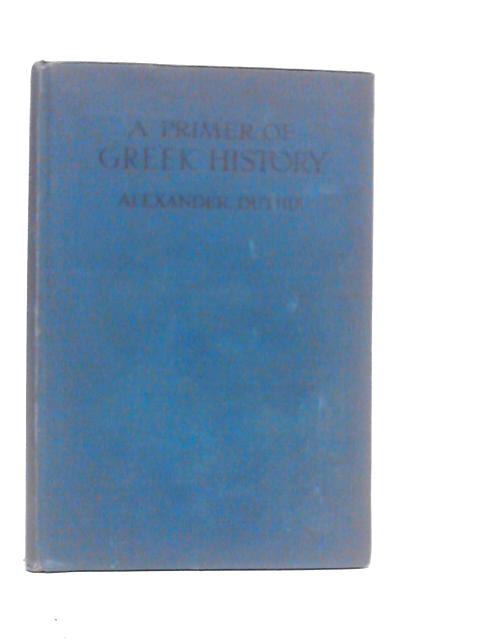 A Primer of Greek History