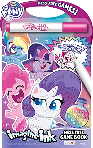 My Little Pony 24 Page Imagine Ink Game Book with Mess Free Marker