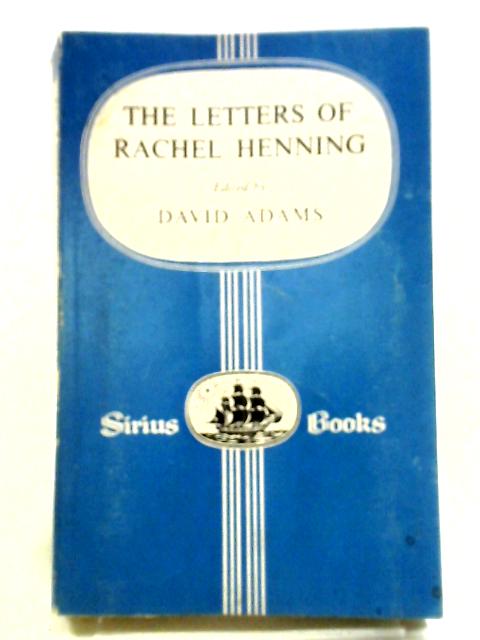 The Letters Of Rachel Henning (Sirius Books)