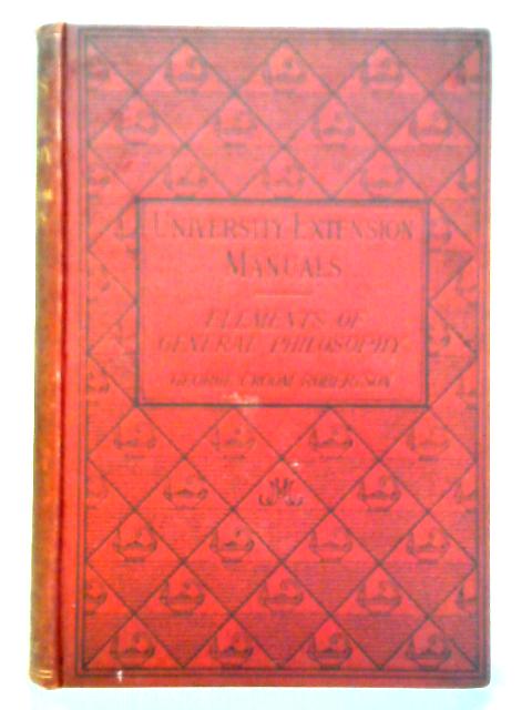 Elements of General Philosophy