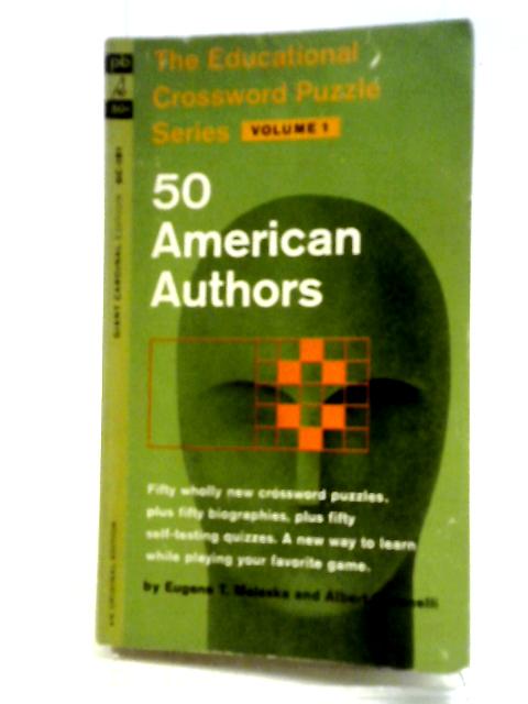50 American Authors;: The Educational Crossword Puzzle Series: V. 1 (Giant Cardinal Ed)