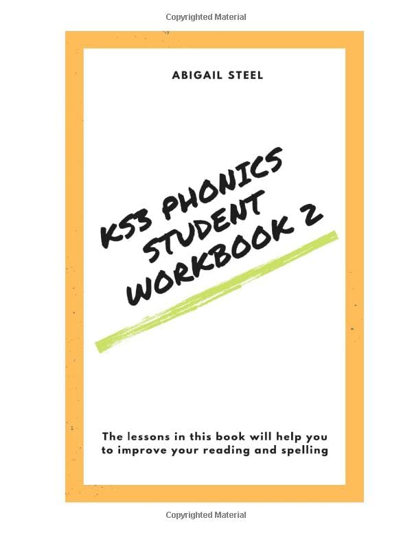 KS3 Phonics Student Workbook 2 (Key Stage 3 Phonics)