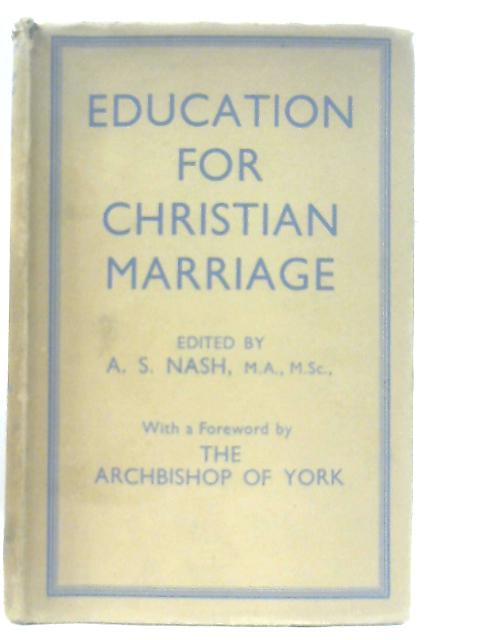Education for Christian Marriage