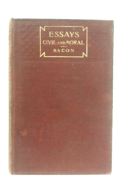 Essays Civil and Moral