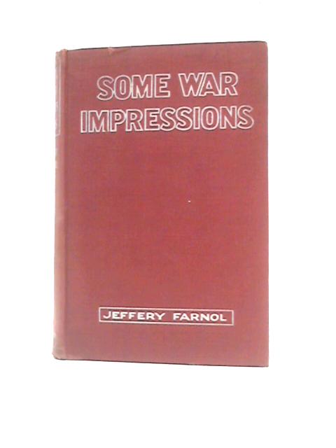 Some War Impressions