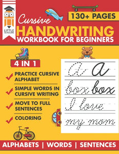 Cursive Handwriting Workbook for Beginners 