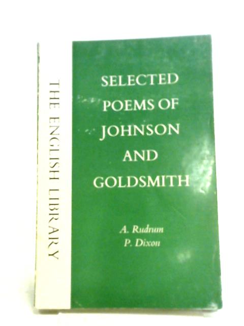 Selected Poems of Samuel Johnson and Oliver Goldsmith