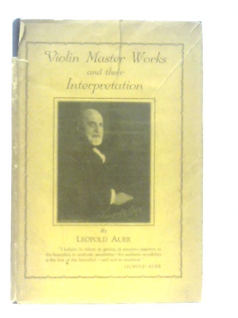 Violin Master Works and Their Interpretation