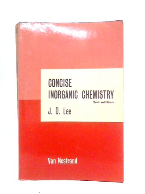 Concise Inorganic Chemistry