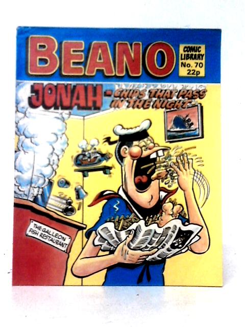 Beano Comic Library No.70. Jonah - Chips that Pass in the Night