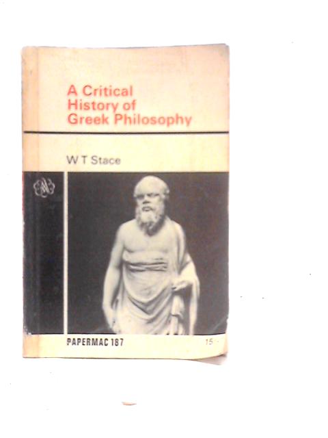 Critical History of Greek Philosophy