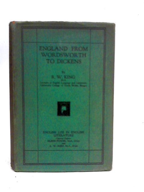 England From Wordsworth to Dickens