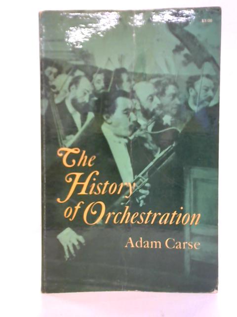 History of Orchestration