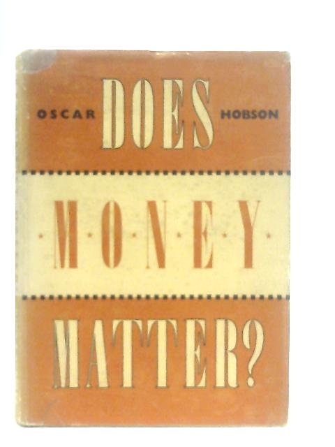 Does Money Matter?