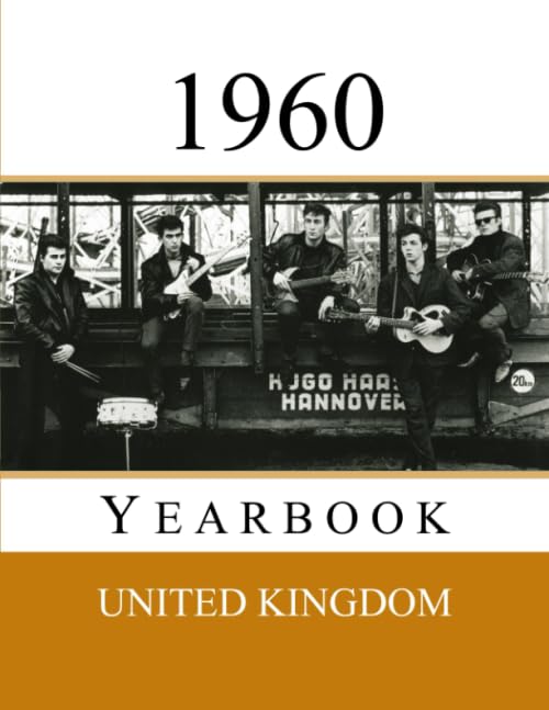 1960 UK Yearbook: Original book full of facts and figures from 1960 - Unique birthday gift / present idea.