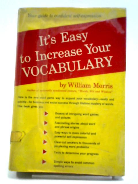 It's Easy To Increase Your Vocabulary