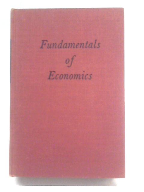 Fundamentals of Economics