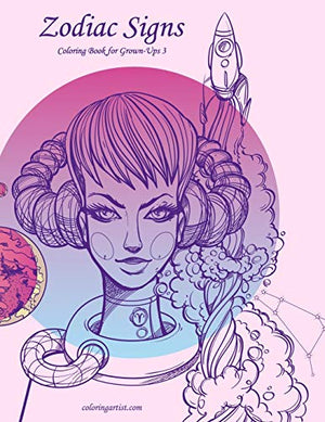 Zodiac Signs Coloring Book for Grown-Ups 3