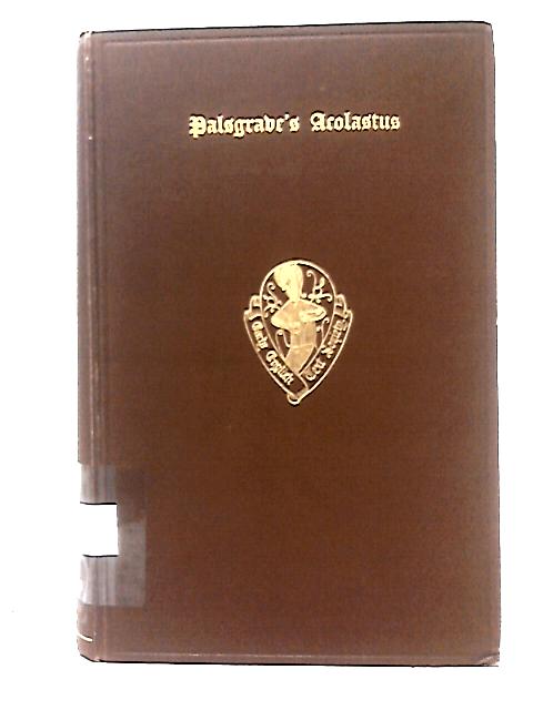 The Comedy of Acolastus