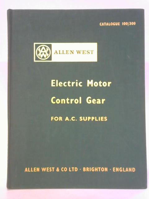 Electric Motor Control Gear