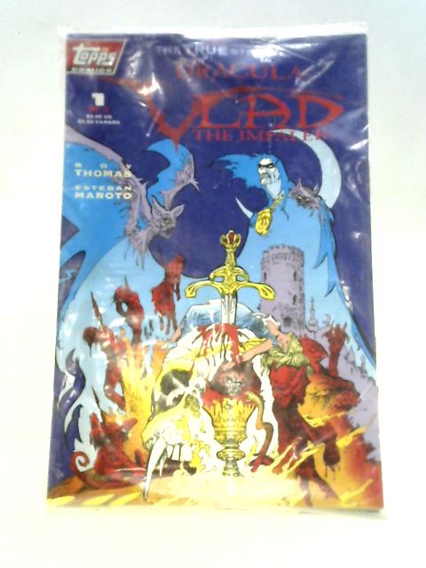 Topps The True Story of Dracula Vlad The Impaler Comic #1 of 3