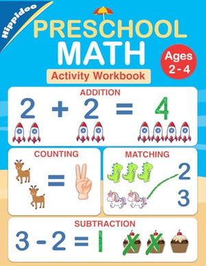 Preschool Math Workbook