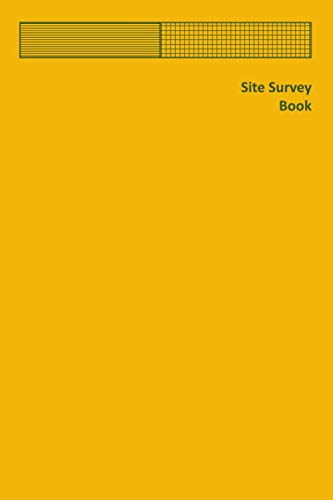 Site Survey Notebook: Handy notebook for site surveys. Each two page view is lined paper on the left for notes and graph paper on the right for sketches. Also contains useful conversion tables.