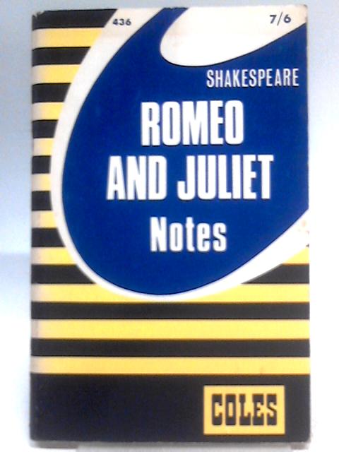 Shakespeare Romeo and Juliet Notes