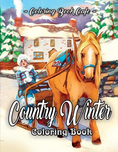 Country Winter Coloring Book