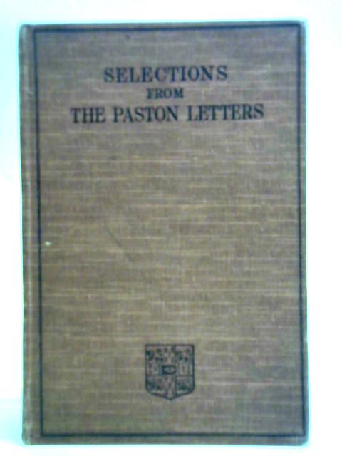 English Literature For Schools: The Paston Letters: A Selection ...