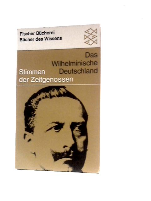 Das Wilhelminische Deutschland