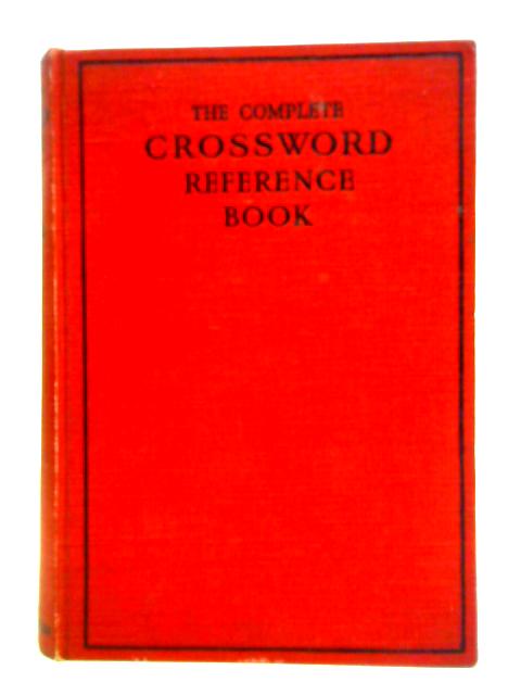 The Complete Crossword Reference Book