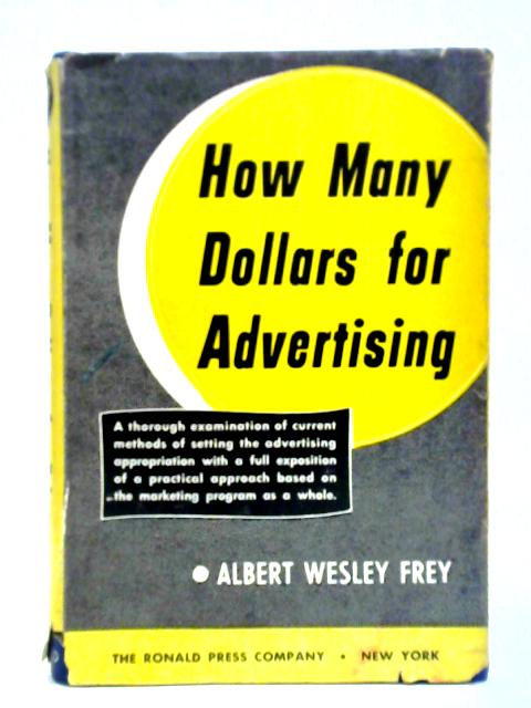 How Many Dollars For Advertising