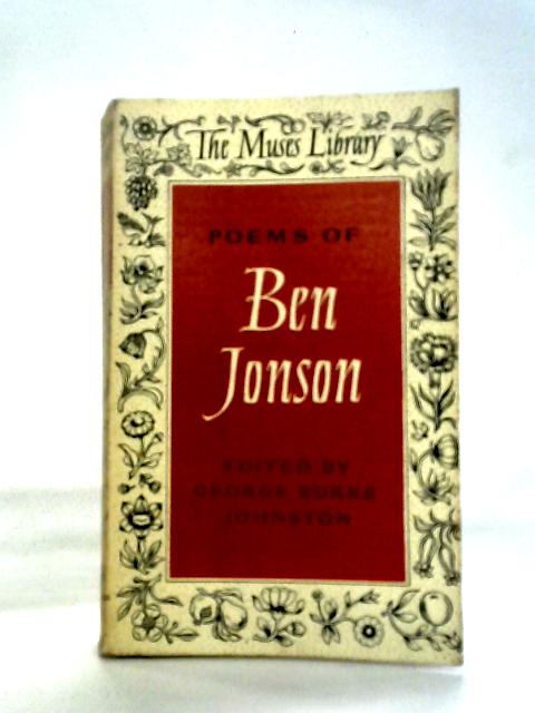 Poems of Ben Jonson