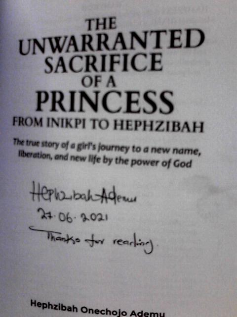 The Unwarranted Sacrifice of a Princess From Inikpi to Hephzibah: The ...