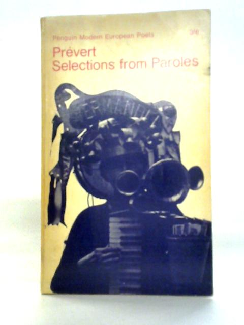 Selections from "Paroles"